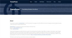 Desktop Screenshot of musicfromtext.com